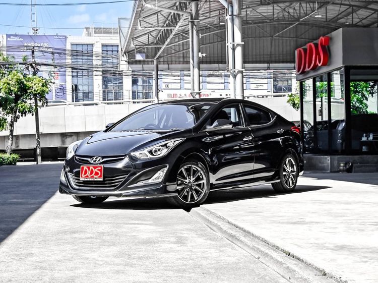 รถ Hyundai Elantra 1.8 GLS สี ดำ