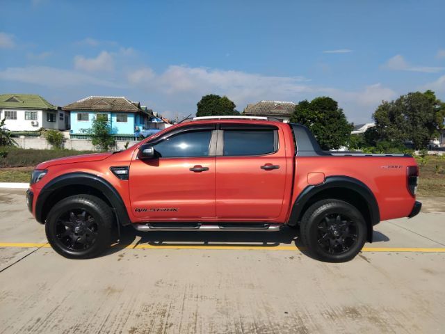 Ford Ranger 2013 2.2 Wildtrak Pickup ดีเซล เกียร์อัตโนมัติ ส้ม รูปที่ 3