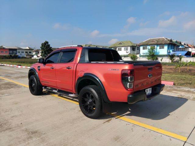Ford Ranger 2013 2.2 Wildtrak Pickup ดีเซล เกียร์อัตโนมัติ ส้ม รูปที่ 2