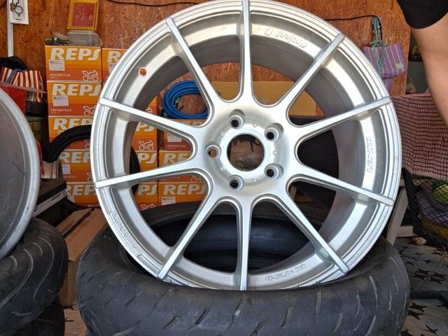 ล้อ Lenso(แท้)5รู ขอบ18"ใส่ Toyota,Honda รูปที่ 2