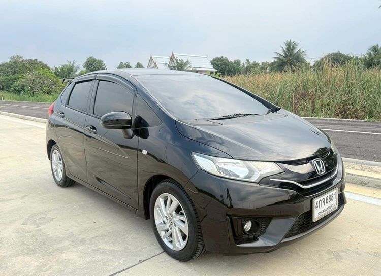 Honda Jazz 2014 1.5 V Active Plus Sedan ดีเซล ไม่ติดแก๊ส เกียร์อัตโนมัติ ดำ รูปที่ 3