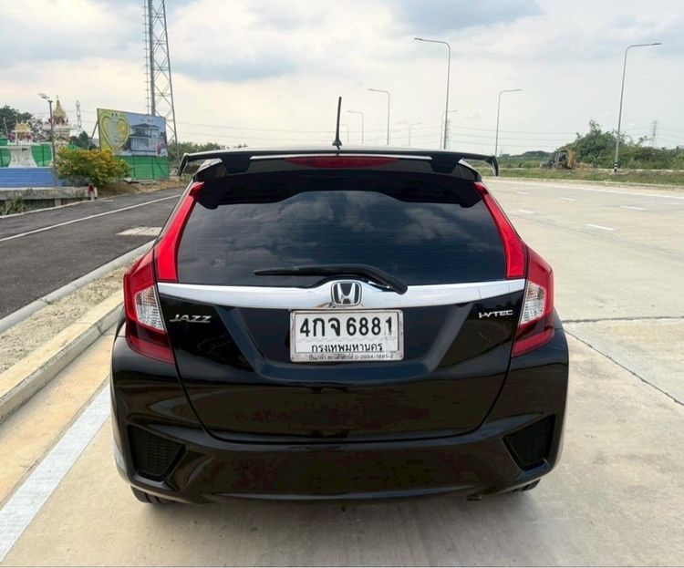Honda Jazz 2014 1.5 V Active Plus Sedan ดีเซล ไม่ติดแก๊ส เกียร์อัตโนมัติ ดำ รูปที่ 4