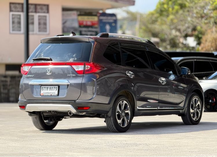 Honda BR-V 2017 1.5 SV Utility-car เบนซิน ไม่ติดแก๊ส เกียร์อัตโนมัติ เทา รูปที่ 4