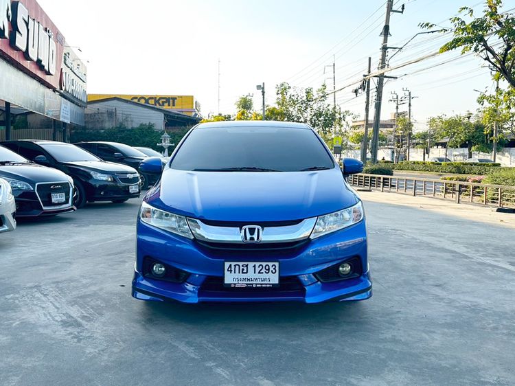 Honda City 2016 1.5 Sv Plus i-VTEC Sedan เบนซิน ไม่ติดแก๊ส เกียร์อัตโนมัติ น้ำเงิน รูปที่ 2