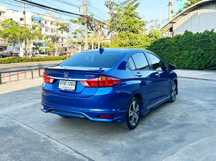 Honda City 2016 1.5 Sv Plus i-VTEC Sedan เบนซิน ไม่ติดแก๊ส เกียร์อัตโนมัติ น้ำเงิน รูปที่ 4