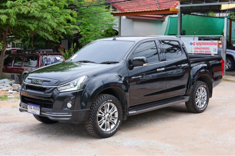 Isuzu D-MAX 2017 1.9 Hi-Lander L Pickup ดีเซล ไม่ติดแก๊ส เกียร์ธรรมดา ดำ รูปที่ 2