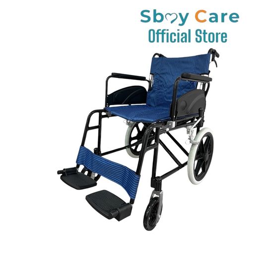 อุปกรณ์เพื่อสุขภาพ Sbay Care รถเข็นผู้ป่วยเปิดข้างล้อ 16 นิ้ว FY977LF3