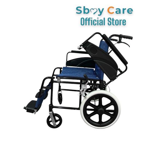 Sbay Care รถเข็นผู้ป่วยเปิดข้างล้อ 16 นิ้ว FY977LF3 รูปที่ 2