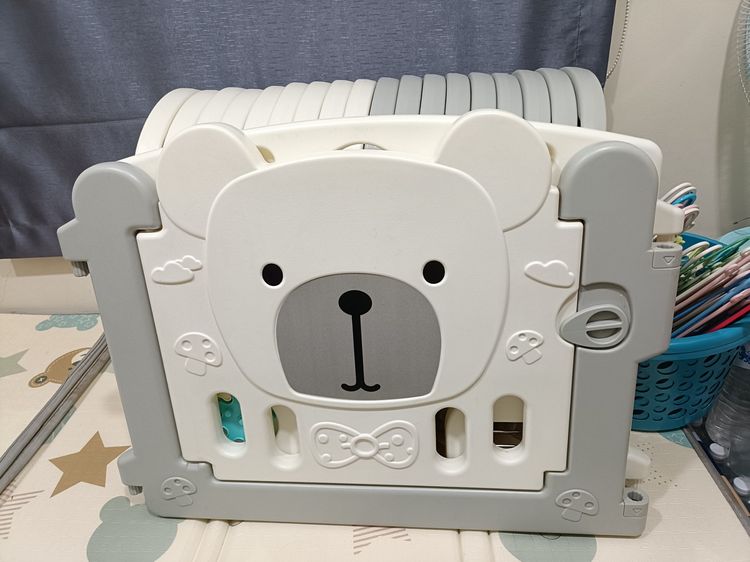 คอกกั้นเด็ก bebeplay สภาพดี ขนาด 6.5 ฟุต L+ 