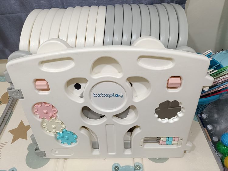 คอกกั้นเด็ก bebeplay สภาพดี ขนาด 6.5 ฟุต L+  รูปที่ 2