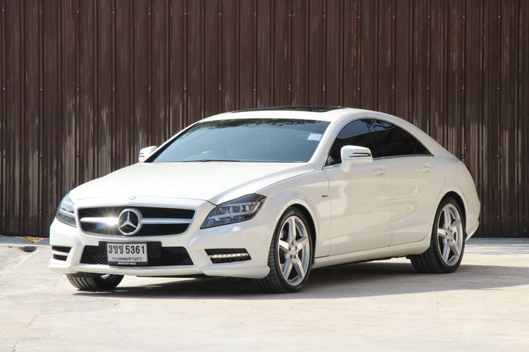 Mercedes-Benz CLS-Class 2012 CLS250 CDI AMG Sedan ดีเซล ไม่ติดแก๊ส เกียร์อัตโนมัติ ขาว รูปที่ 3
