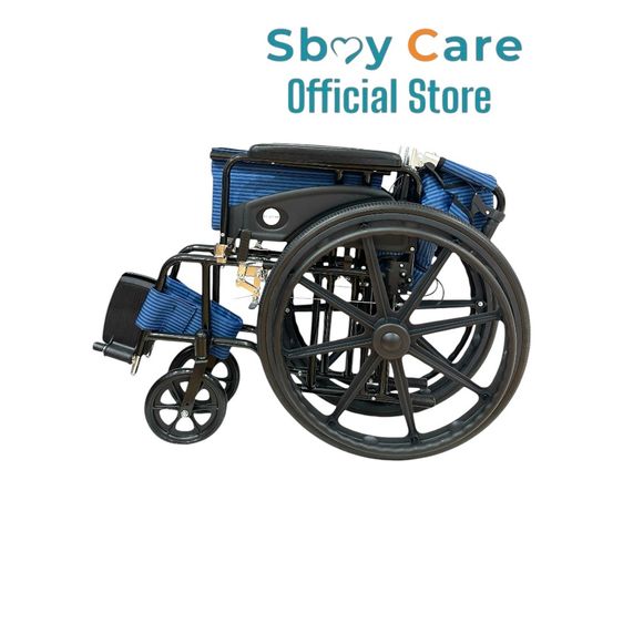 Sbay Care รถเข็นผู้ป่วยเปิดข้างล้อ 24 FY977LF4 รูปที่ 2