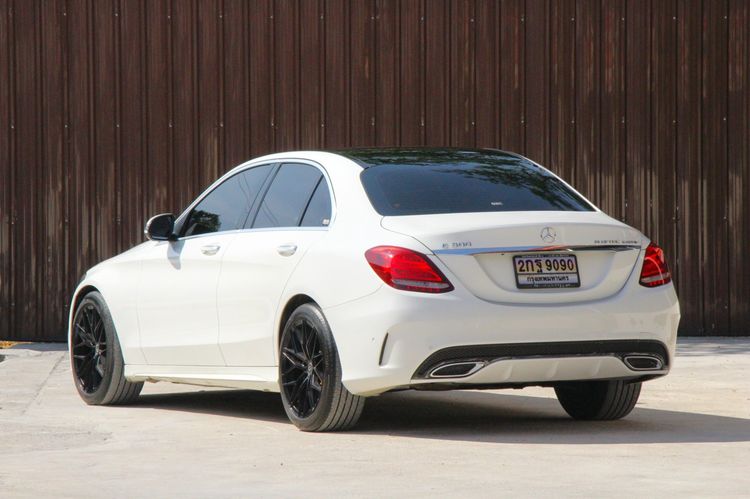 Mercedes-Benz C-Class 2016 C300 Sedan ไฮบริด ไม่ติดแก๊ส เกียร์อัตโนมัติ ขาว รูปที่ 4