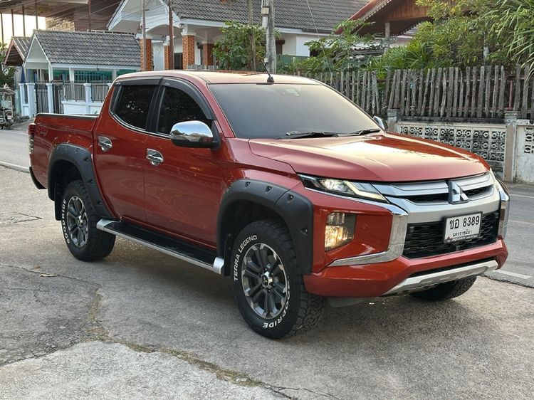 Mitsubishi Triton 2019 2.4 GT Premium 4WD Pickup ดีเซล ไม่ติดแก๊ส เกียร์อัตโนมัติ ส้ม รูปที่ 2