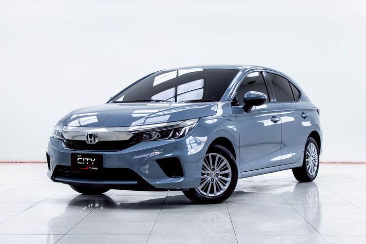 Honda City 2021 1.0 S+ Sedan เบนซิน ไม่ติดแก๊ส เกียร์อัตโนมัติ เทา รูปที่ 4