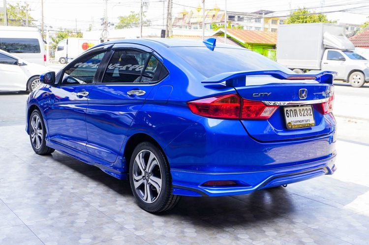 Honda City 2017 1.5 Sv i-VTEC Sedan เบนซิน ไม่ติดแก๊ส เกียร์อัตโนมัติ ฟ้า รูปที่ 4
