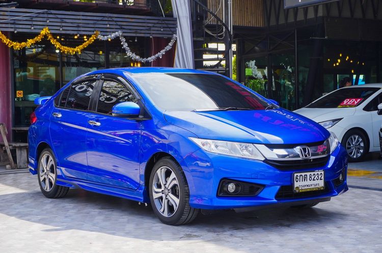 Honda City 2017 1.5 Sv i-VTEC Sedan เบนซิน ไม่ติดแก๊ส เกียร์อัตโนมัติ ฟ้า รูปที่ 3