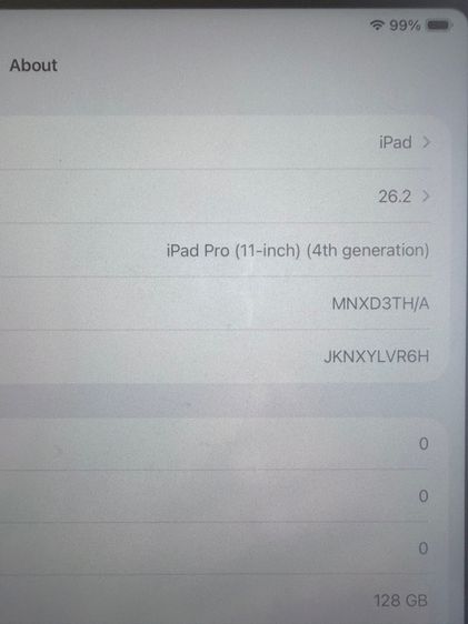 iPad Pro 11 นิ้ว Gen 4 สภาพ 99 รูปที่ 5