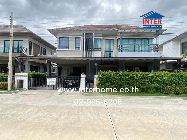 บ้านเดี่ยว 2 ชั้น 60.2 ตร.ว. หมู่บ้านบางกอกบูเลอวาร์ด เทพารักษ์-วงแหวน ใกล้เมกา บางนา ติดถนนเทพารักษ์ ถนนศรีนครินทร์ เมืองสมุทรปราการ