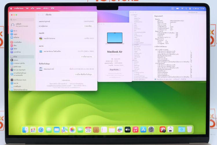 Macbook Air 15" M3 16.256GB  - ID25120360 รูปที่ 4