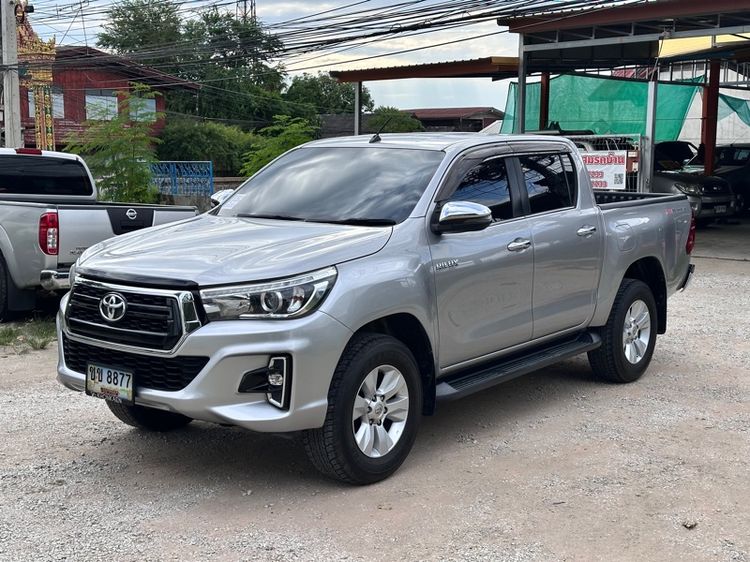 Toyota Hilux Revo 2018 2.4 G Prerunner Pickup ดีเซล ไม่ติดแก๊ส เกียร์อัตโนมัติ เทา