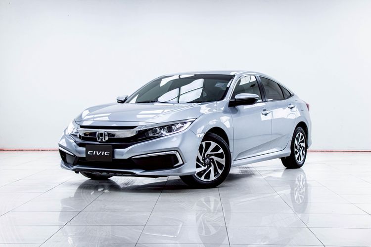 Honda Civic 2019 1.8 E i-VTEC Sedan เบนซิน ไม่ติดแก๊ส เกียร์อัตโนมัติ เทา