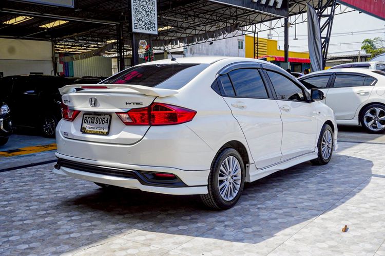 Honda City 2017 1.5 S Sedan เบนซิน ไม่ติดแก๊ส เกียร์อัตโนมัติ ขาว รูปที่ 4