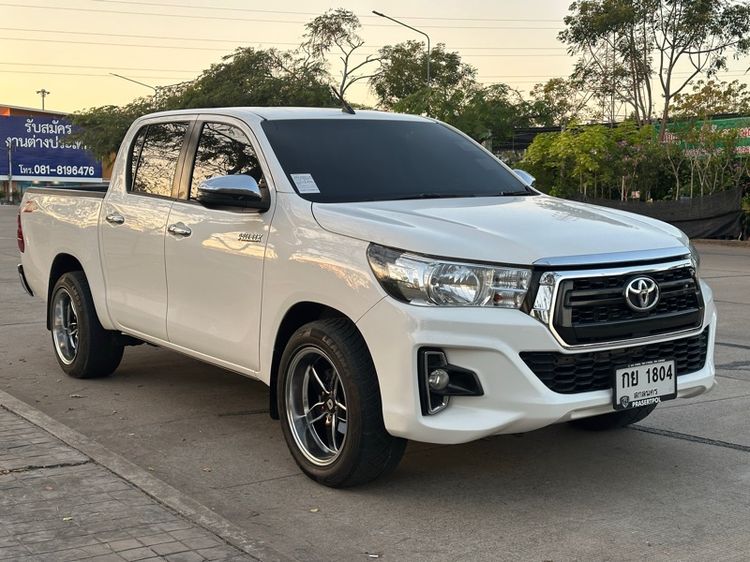 Toyota Hilux Revo 2018 2.4 Z Edition E Pickup ดีเซล ไม่ติดแก๊ส เกียร์ธรรมดา ขาว รูปที่ 2