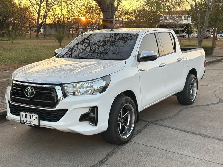 Toyota Hilux Revo 2018 2.4 Z Edition E Pickup ดีเซล ไม่ติดแก๊ส เกียร์ธรรมดา ขาว