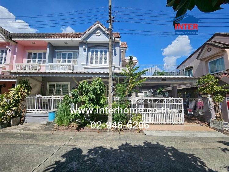 ทาวน์เฮ้าส์ 2 ชั้น 36 ตร.ว. หมู่บ้านบุศรินทร์ รามอินทรา ซอยพระยาสุเรนทร์40 ถนนรามอินทรา ถนนคู้บอน เขตคลองสามวา กรุงเทพมหานคร รูปที่ 2