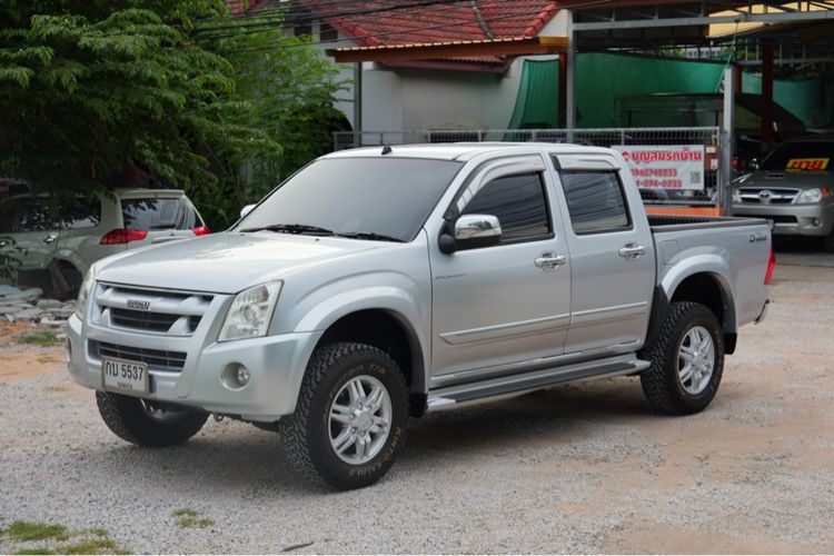 Isuzu D-MAX 2009 2.5 Hi-Lander Pickup ดีเซล ไม่ติดแก๊ส เกียร์ธรรมดา เทา