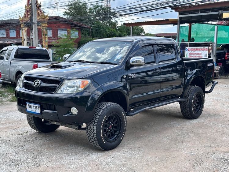 Toyota Hilux Vigo 2005 3.0 Prerunner E Pickup ดีเซล ไม่ติดแก๊ส เกียร์ธรรมดา ดำ