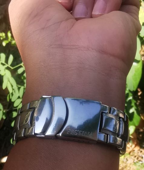 VTG.Festina Multi-function f16242 men's sport quartz แแยบถ่าน เรือนใหญ่40-45มม.สายยาว มีช่องวันที่ สัปดาห์ 24ชม.และเดือน สายเลสตัน กันน้ำได้ รูปที่ 2