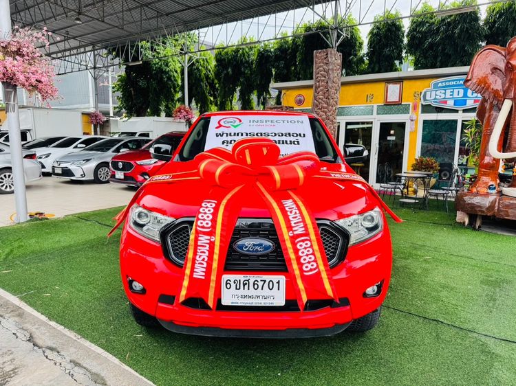 Ford Ranger 2022 2.2 Hi-Rider XLT Pickup ดีเซล ไม่ติดแก๊ส เกียร์อัตโนมัติ แดง