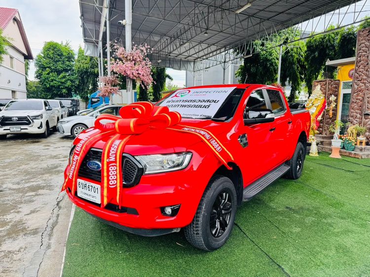 Ford Ranger 2022 2.2 Hi-Rider XLT Pickup ดีเซล ไม่ติดแก๊ส เกียร์อัตโนมัติ แดง รูปที่ 2