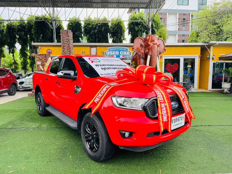 Ford Ranger 2022 2.2 Hi-Rider XLT Pickup ดีเซล ไม่ติดแก๊ส เกียร์อัตโนมัติ แดง รูปที่ 3