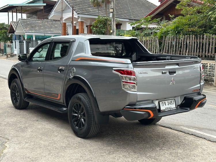 Mitsubishi Triton 2018 2.4 Plus Athlete Pickup ดีเซล ไม่ติดแก๊ส เกียร์อัตโนมัติ เทา รูปที่ 3