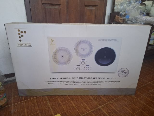 เตาไฟฟ้าอัจฉริยะ ferretti isc g1(ของใหม่ซื้อมาไม่เคยใข้คับ) รูปที่ 2
