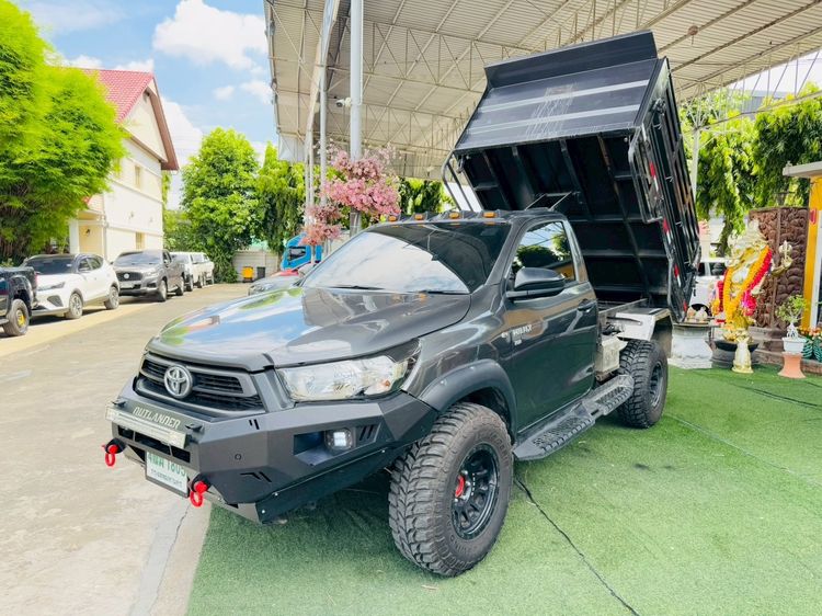รถ Toyota Hilux Revo 2.8 ENTRY STANDARD CAB สี เทา