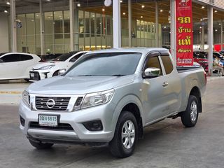 NISSAN Frontier Navara 2.5 E CAB สีเทา 2019 ได้รถกระบะราคาประหยัด