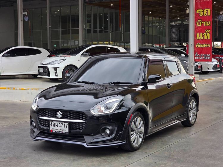 Suzuki Swift 2023 1.2 GLX Sedan เบนซิน ไม่ติดแก๊ส เกียร์อัตโนมัติ ดำ รูปที่ 3