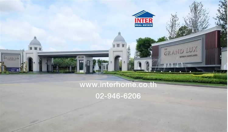 บ้านเดี่ยว 2 ชั้น 161.8 ตร.ว. หมู่บ้านเดอะแกรนด์ลักซ์ บางนา - สวนหลวง ใกล้เมกาบางนา ถนนกาญจนาภิเษก เขตประเวศ กรุงเทพมหานคร