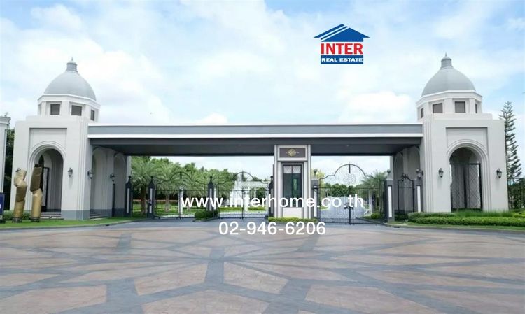 บ้านเดี่ยว 2 ชั้น 161.8 ตร.ว. หมู่บ้านเดอะแกรนด์ลักซ์ บางนา - สวนหลวง ใกล้เมกาบางนา ถนนกาญจนาภิเษก เขตประเวศ กรุงเทพมหานคร รูปที่ 2