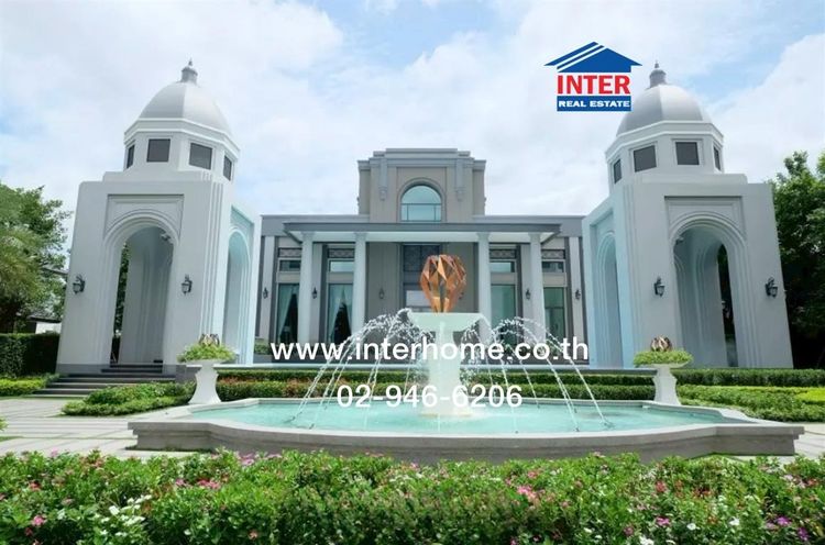 บ้านเดี่ยว 2 ชั้น 161.8 ตร.ว. หมู่บ้านเดอะแกรนด์ลักซ์ บางนา - สวนหลวง ใกล้เมกาบางนา ถนนกาญจนาภิเษก เขตประเวศ กรุงเทพมหานคร รูปที่ 3