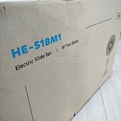 พัดลม Hatari 18 นิ้ว รุ่น HE-S18M1 ของใหม่ ยังไม่แกะกล่อง รูปที่ 4
