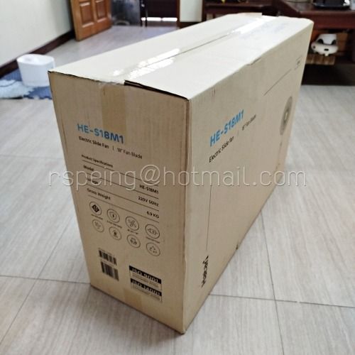 พัดลม Hatari 18 นิ้ว รุ่น HE-S18M1 ของใหม่ ยังไม่แกะกล่อง รูปที่ 2
