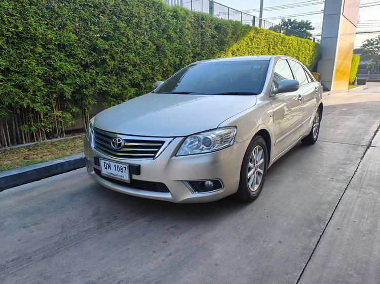 Toyota Camry 2010 2.0 G Sedan เบนซิน ไม่ติดแก๊ส เกียร์อัตโนมัติ บรอนซ์ทอง รูปที่ 3