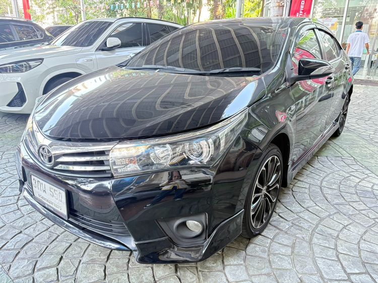 Toyota Altis 2014 1.8 Esport Sedan เบนซิน ไม่ติดแก๊ส เกียร์อัตโนมัติ ดำ รูปที่ 3