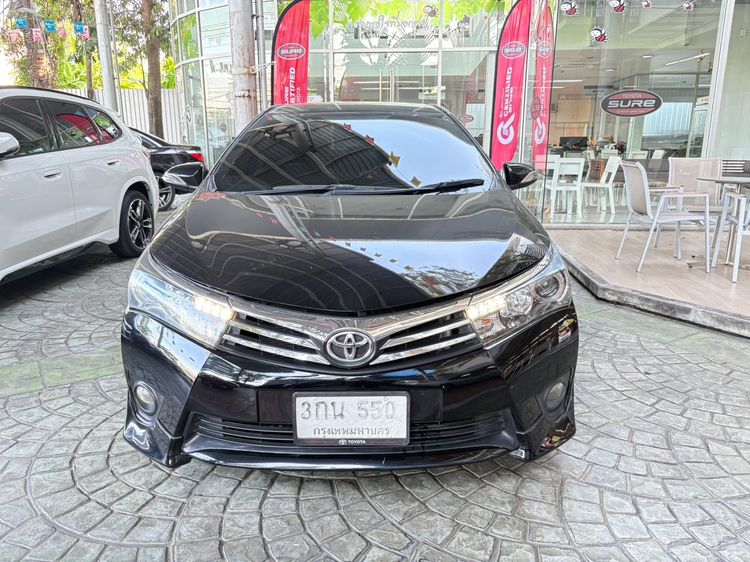 Toyota Altis 2014 1.8 Esport Sedan เบนซิน ไม่ติดแก๊ส เกียร์อัตโนมัติ ดำ รูปที่ 2