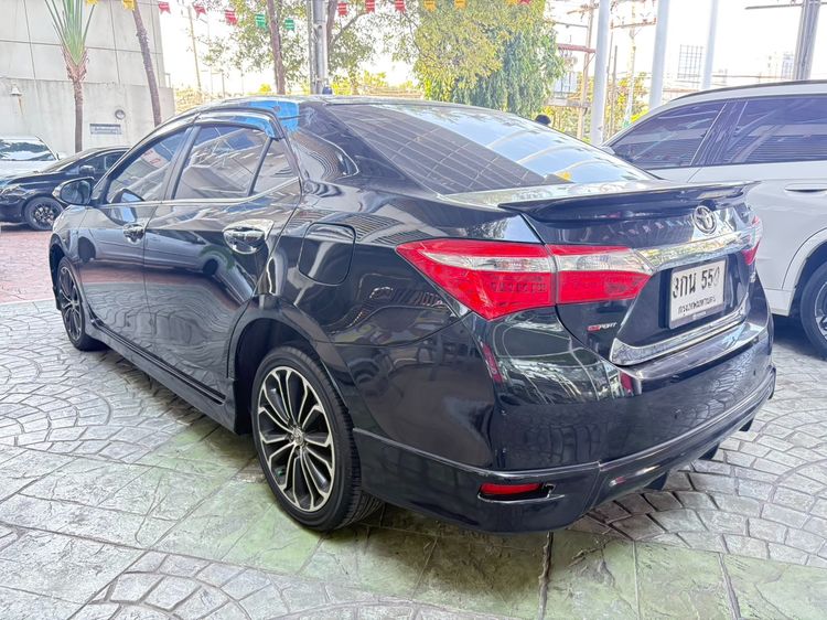 Toyota Altis 2014 1.8 Esport Sedan เบนซิน ไม่ติดแก๊ส เกียร์อัตโนมัติ ดำ รูปที่ 4